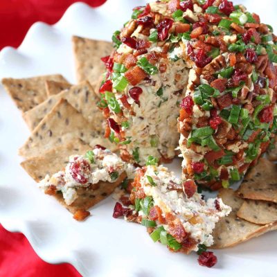 Cranberry-Blue Cheese Ball