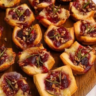 Cranberry-Brie Bites