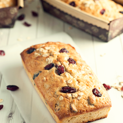 Cranberry Oat Bread