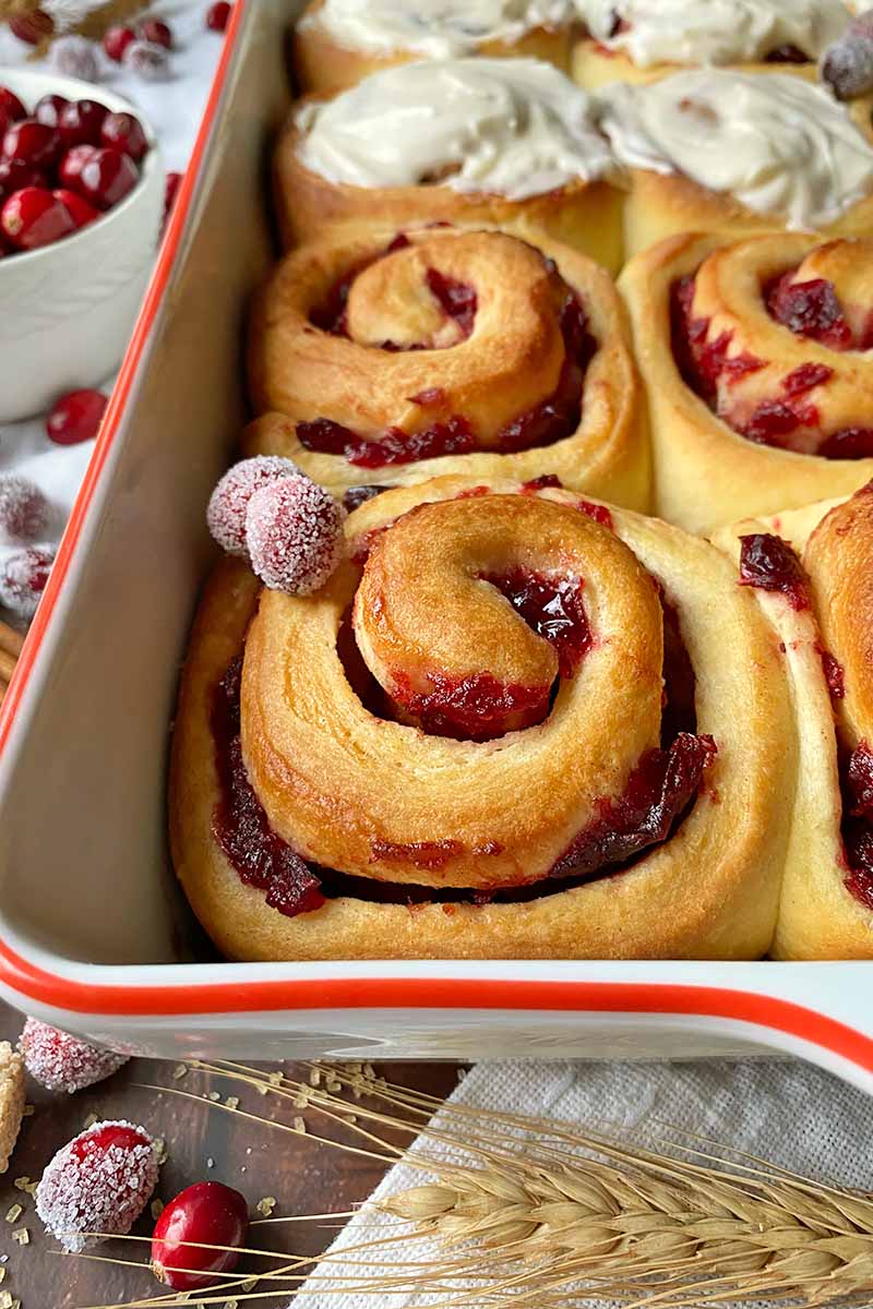Cranberry Sticky Buns