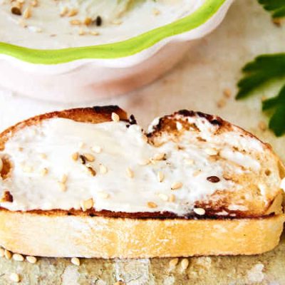 Cream Cheese And Sesame Spread