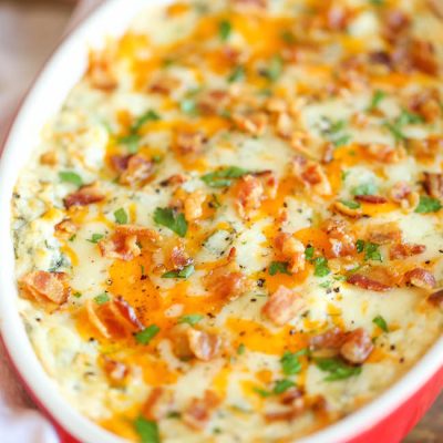 Cream Cheese, Bacon And Spinach Dip
