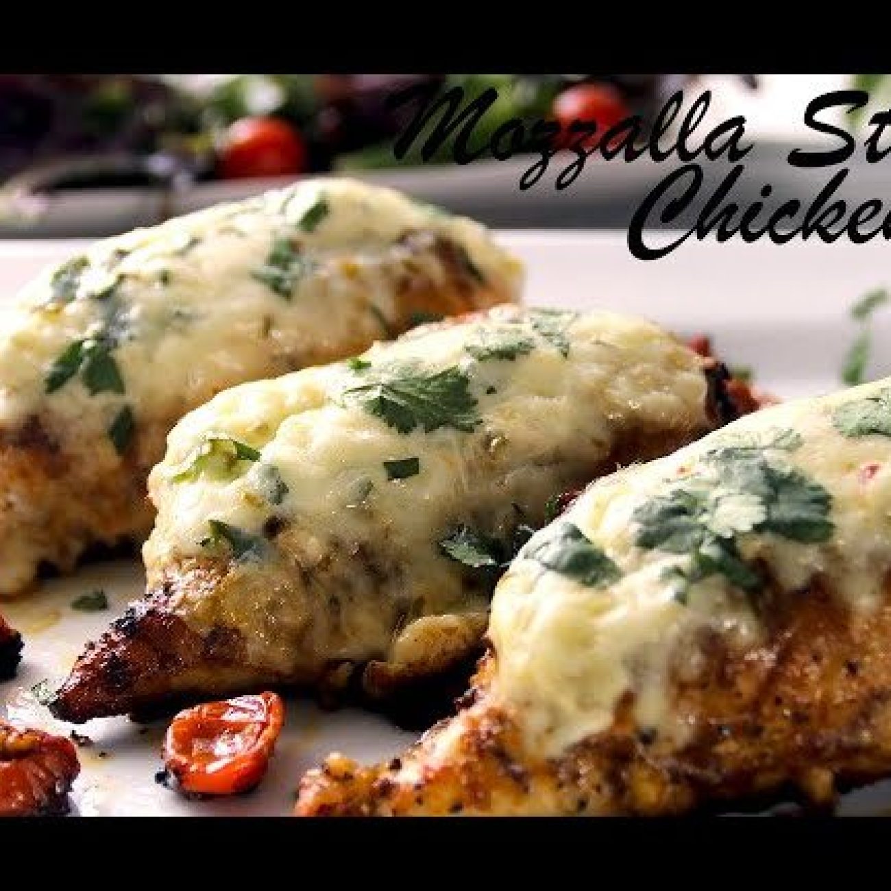 Cream Cheese & Herb Stuffed Chicken Breasts