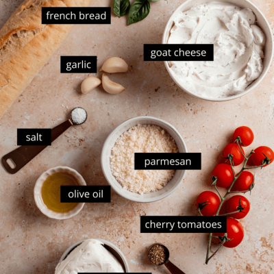 Creamy Baked Goat Cheese Appetizer Dip