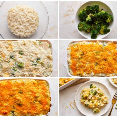 Creamy Cheesy Broccoli And Rice Casserole Recipe