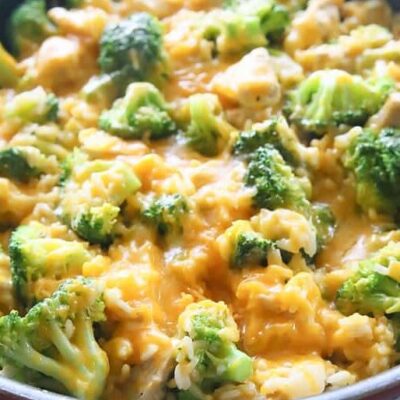 Creamy Chicken, Broccoli And Brown Rice