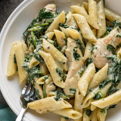Creamy Chicken Penne With Variations