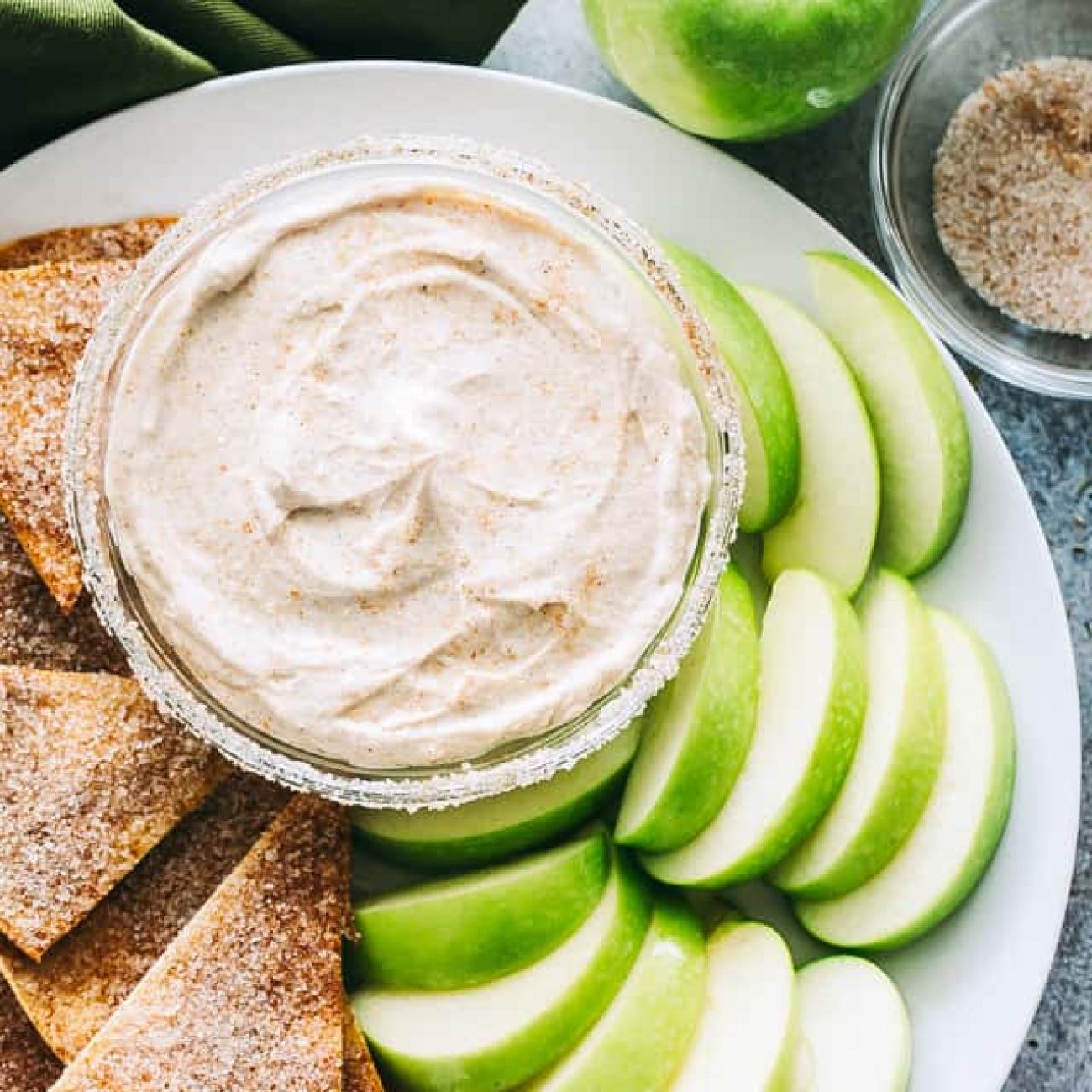 Creamy Cinnamon Dip With