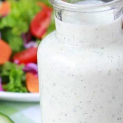 Creamy Cucumber Ranch Dressing Recipe For Fresh Salads