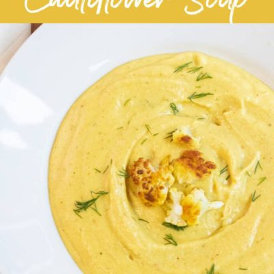 Creamy Curry Cauliflower Soup