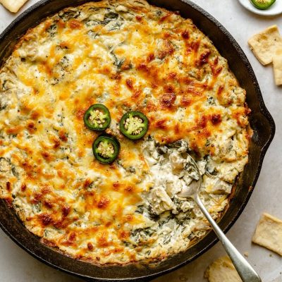 Creamy Spinach Artichoke Dip - Perfect Party Appetizer