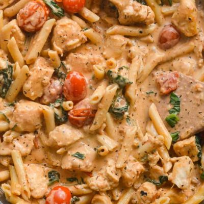 Creamy Tomato Pasta Casserole Gluten-Free