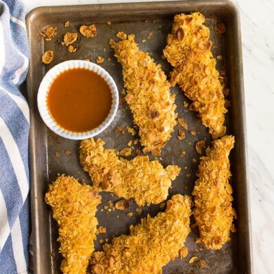 Crispy Baked Chicken Strips