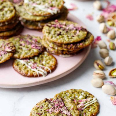 Crispy Cecchi With Toasted Almonds And Pistachios: A Nutty Delight