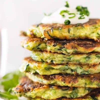 Crispy Golden Zucchini Patties Recipe