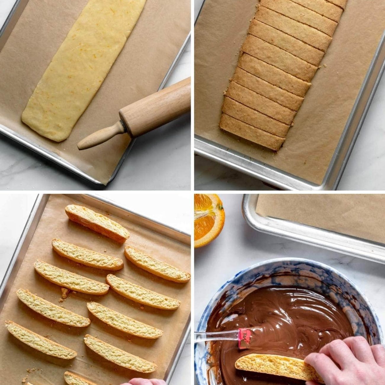 Crispy Orange-Walnut Biscotti with a Black Pepper Twist