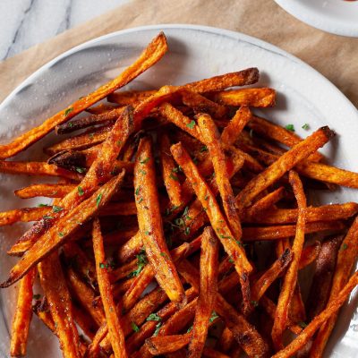 Crispy Oven-Baked Sweet Potato Wedges Recipe