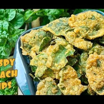 Crispy Spinach