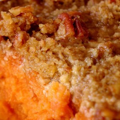 Crispy Sweet Potato Casserole