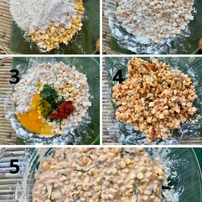 Crispy Thai Corn Fritters (Tod Man Khao Pod) Recipe