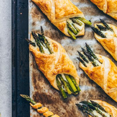 Crispy Vegan Asparagus Phyllo Rolls Recipe