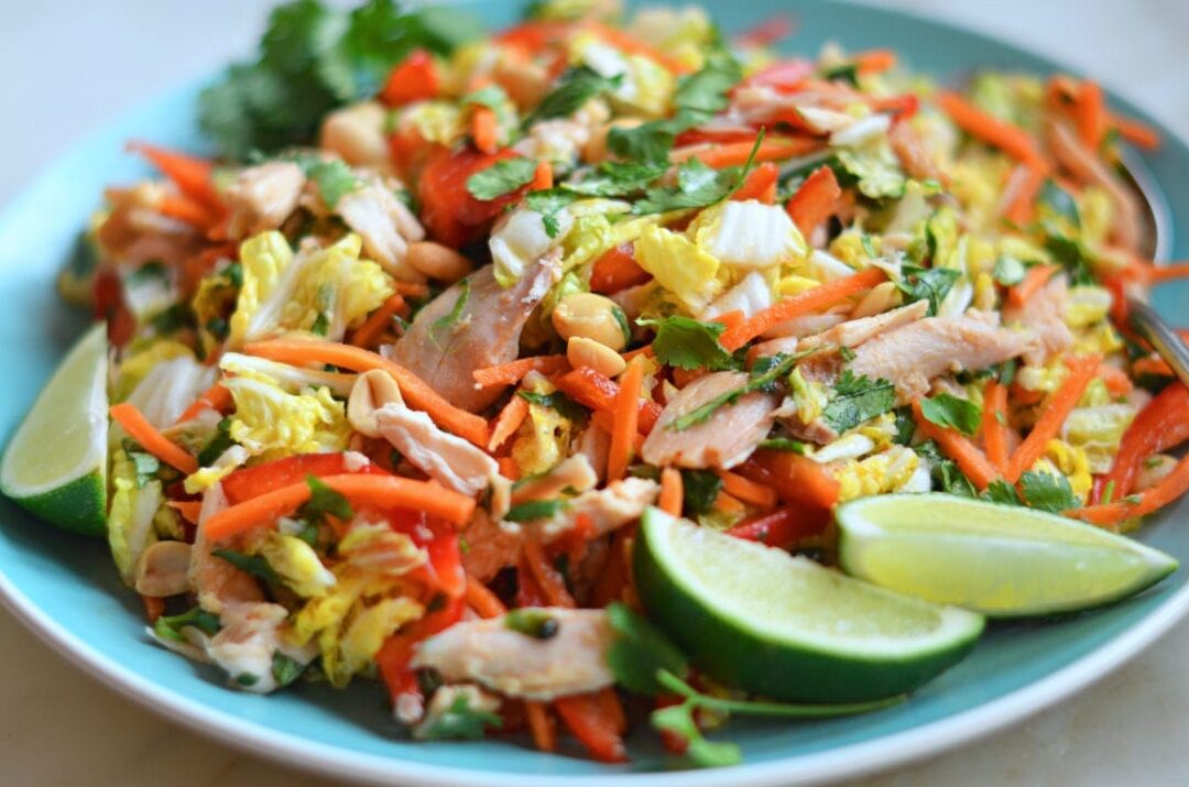 Crispy Vietnamese Chicken and Cabbage Salad Recipe