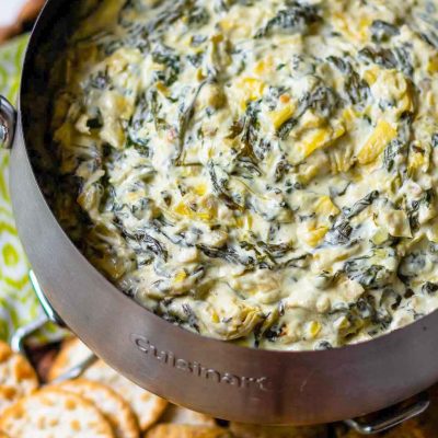 Crock Pot Artichoke Cheese Dip