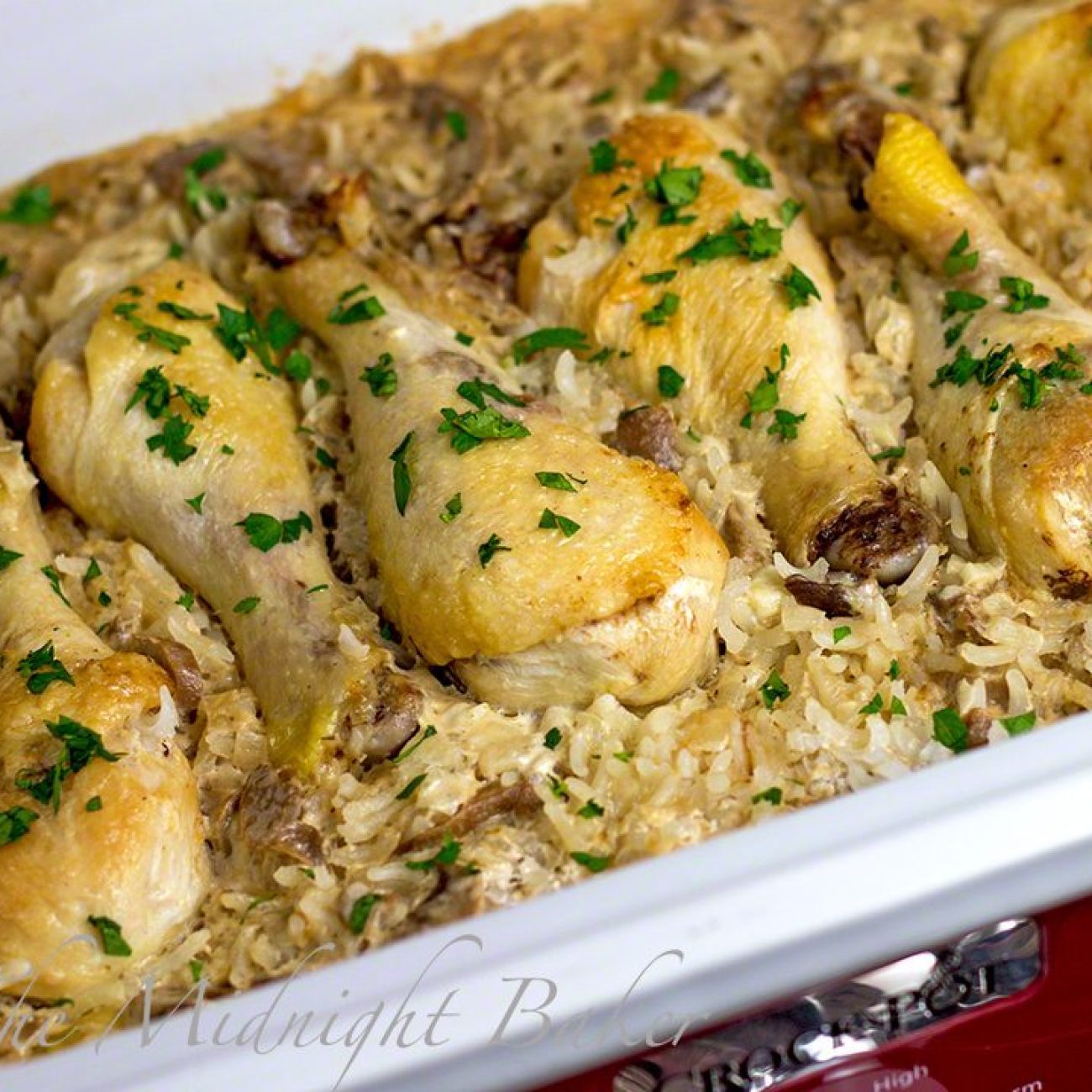 Crock Pot Bone In Chicken Breast With Mushroom