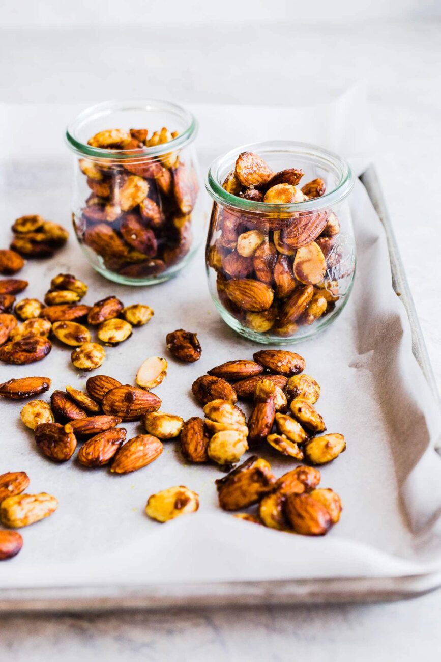 Crock Pot Curried Almonds