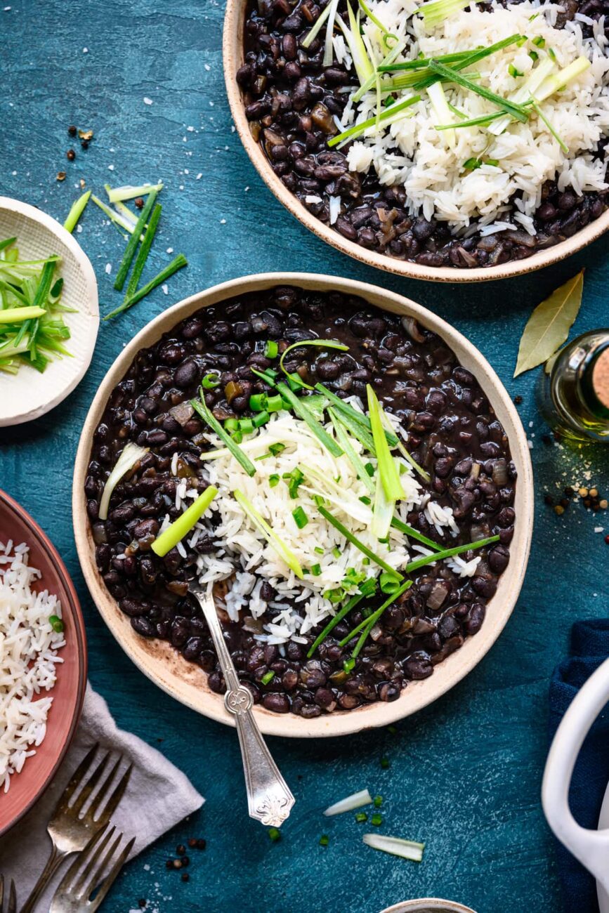 Cuban Black Beans And Rice