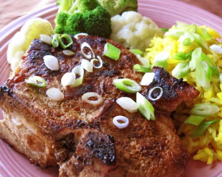 Cuban Spiced Pork Chops