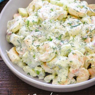 Cucumber Dill Shrimp Spread