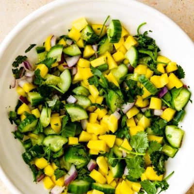 Cucumber Lime Salsa