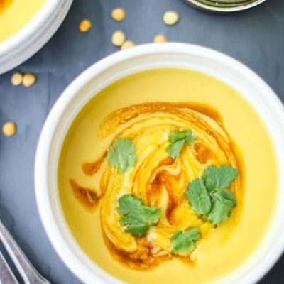 Curried Yellow Split Peas And Cauliflower
