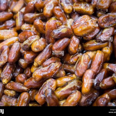 Dates And Cream, A Dessert From Oman