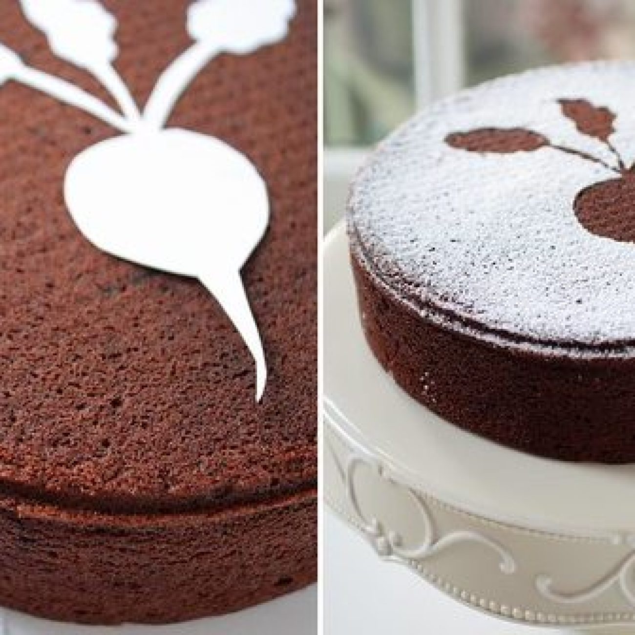Decadent Beet & Spicy Chocolate Cake with Luscious Glaze