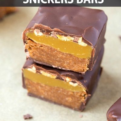 Decadent Snickers Candy Bar Crunch Salad Recipe