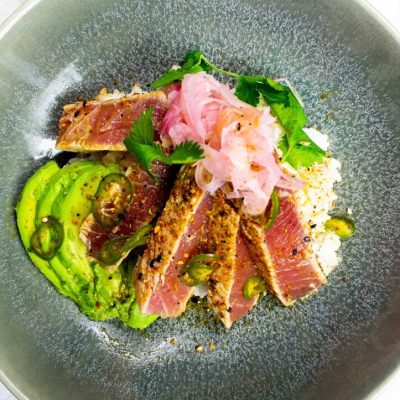 Deconstructed Sushi Roll Salad Bowl: A Fresh Twist on Japanese Cuisine