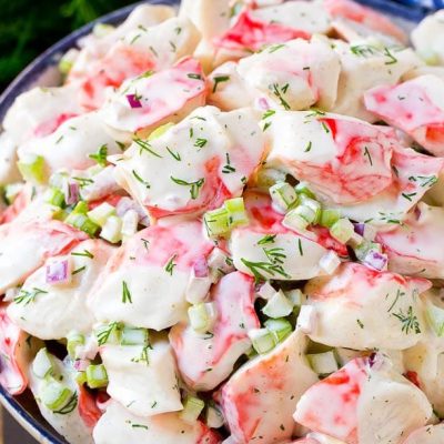 Delicious Crab Salad Recipe For A Refreshing Meal
