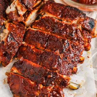 Delicious Oven Baked Barbecue Baby Back Ribs