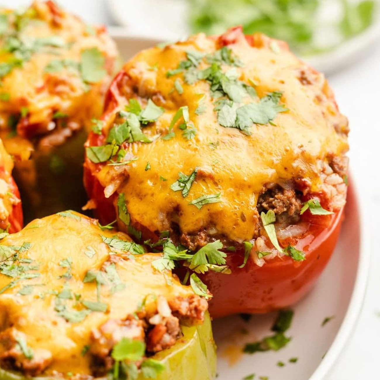 Deliciously Filled Colorful Bell Peppers: A Family Favorite Recipe