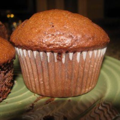 Devils Food Chocolate Chip Muffins