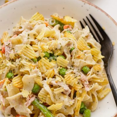 Diannes Tuna Noodles Casserole