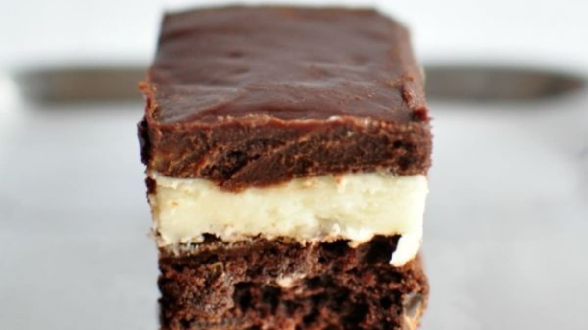 Double Chocolate Mint Bars