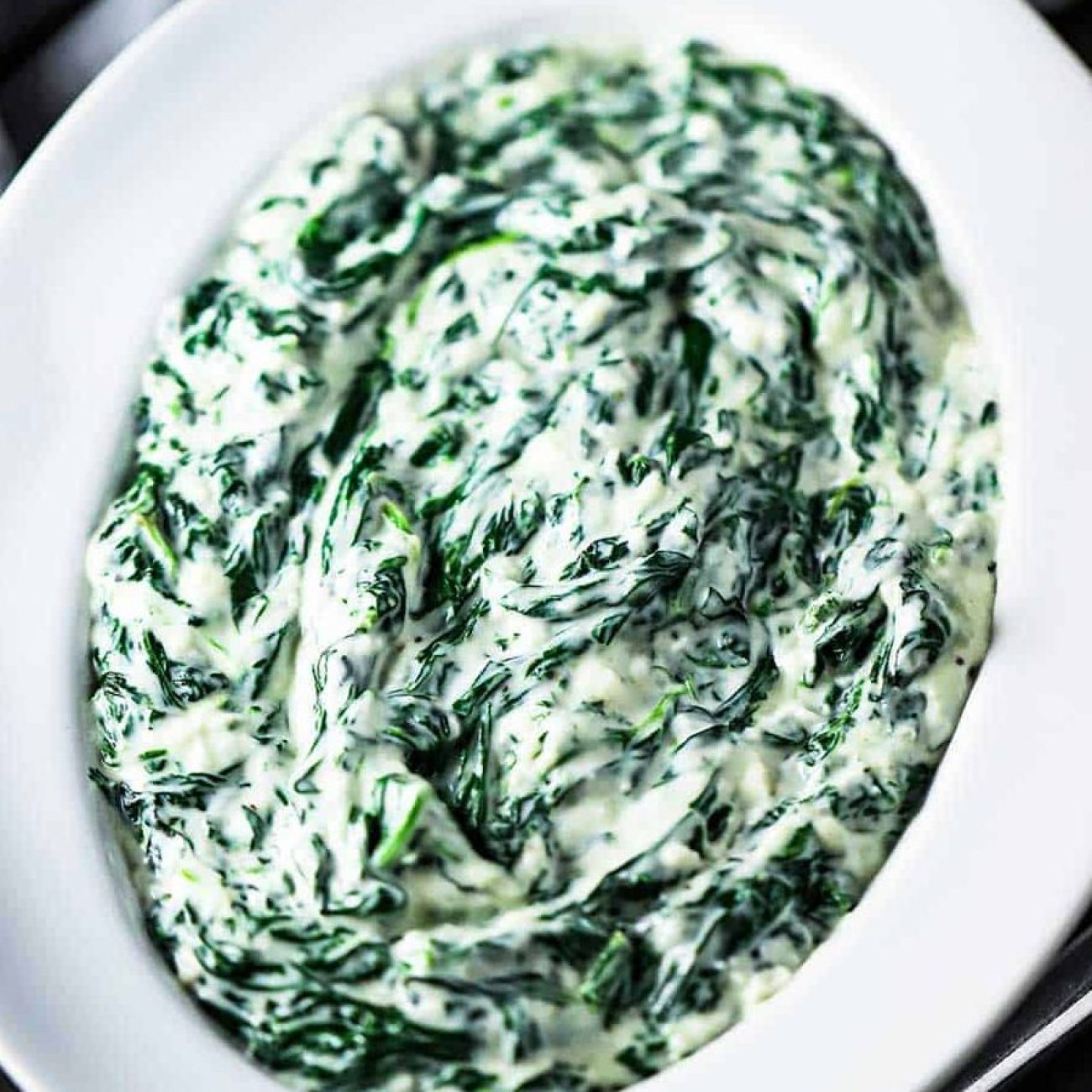 Easiest Creamed Spinach