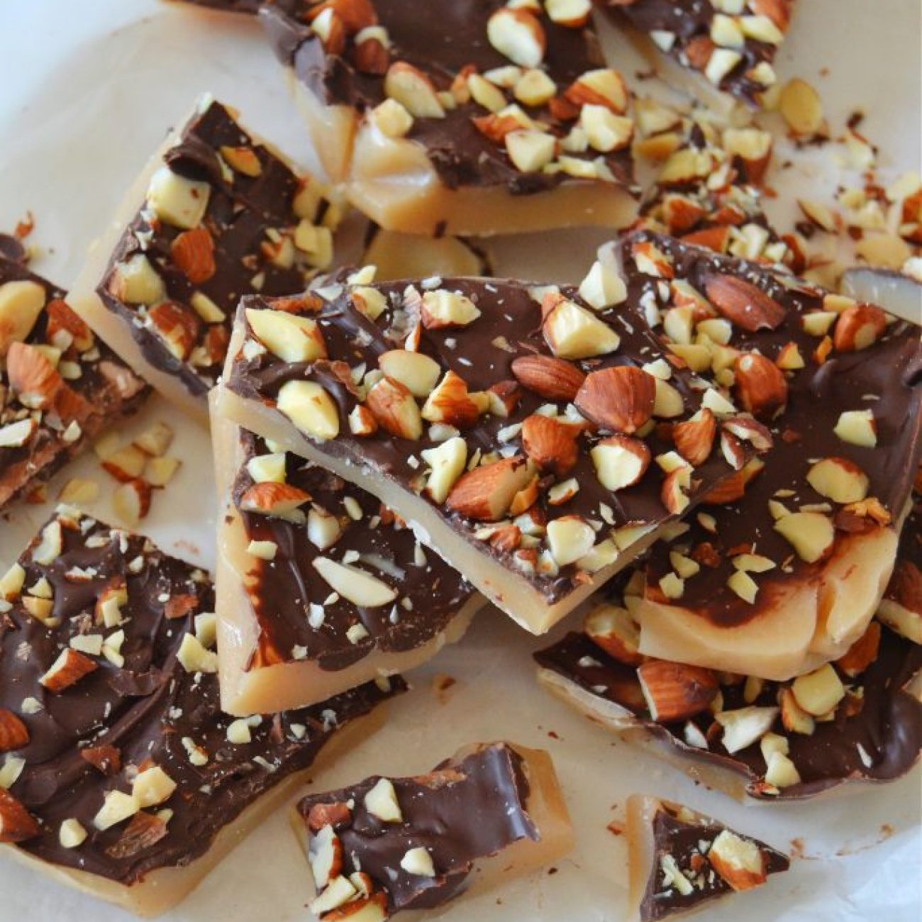 Easy Almond Roca Toffee