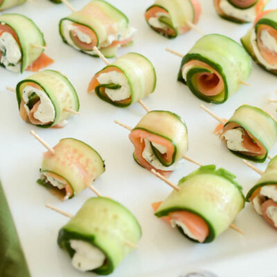 Easy And Elegant Smoked Salmon Roll-Ups