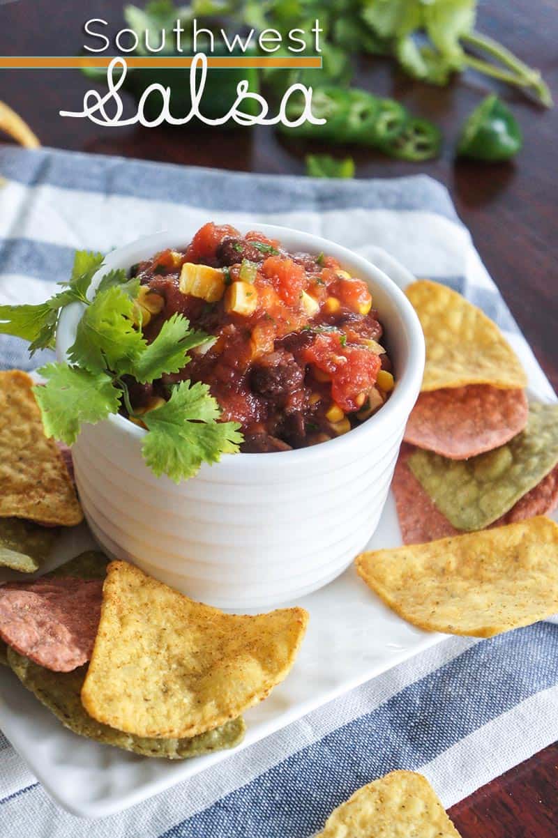 Easy and Zesty Southwestern-Style Salsa Dip Recipe