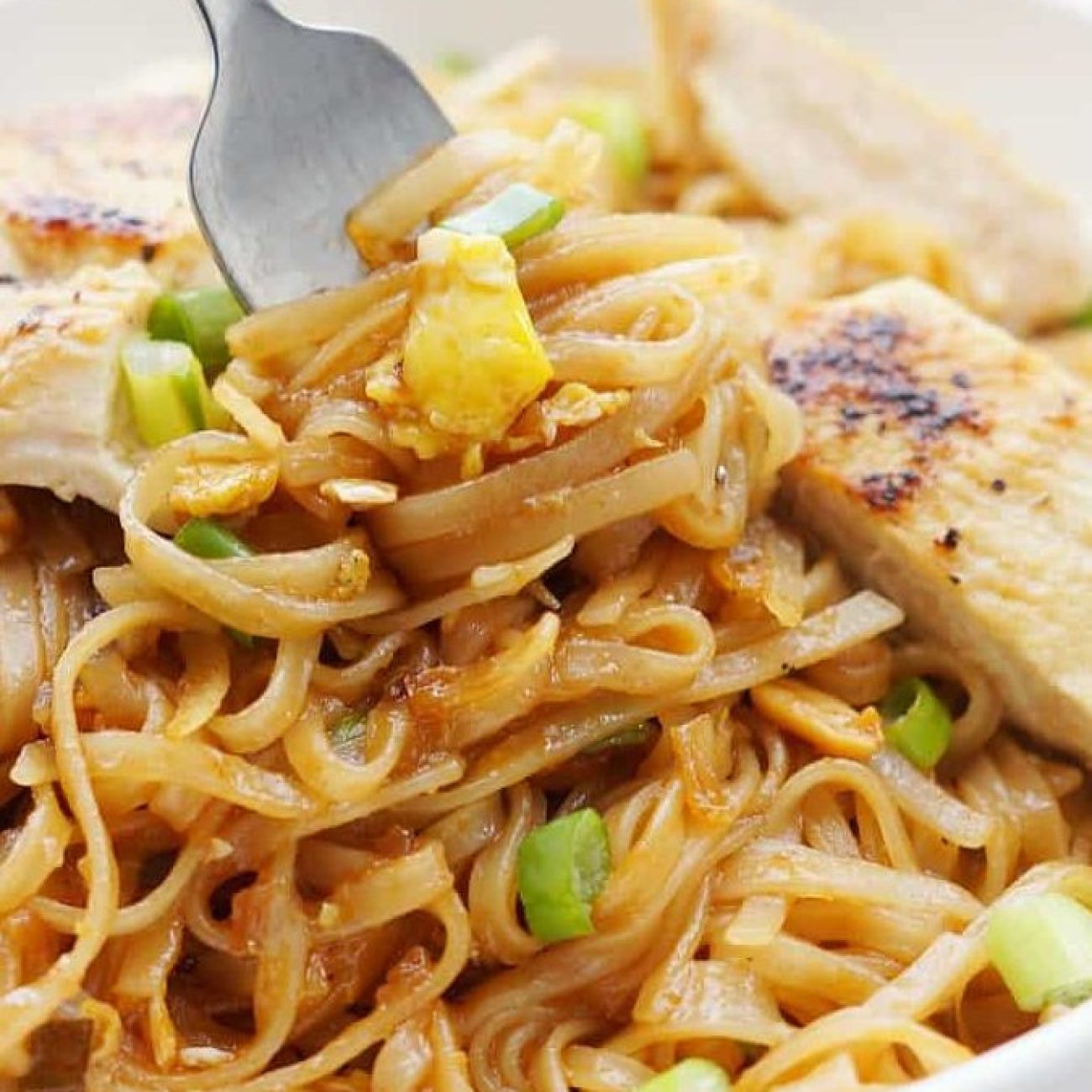 Easy Chicken Pad Thai Without Tamarind
