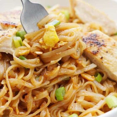 Easy Chicken Pad Thai Without Tamarind